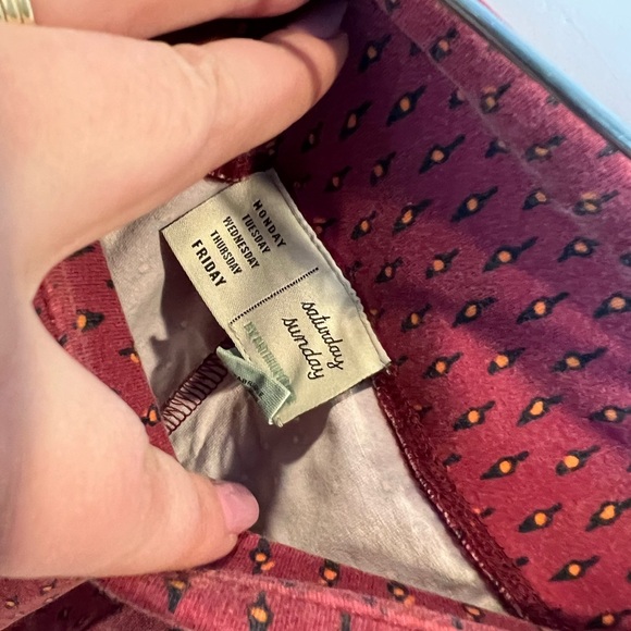 Anthropologie Saturday Sunday Printed Iosta Leggings SZ S - Picture 6 of 7